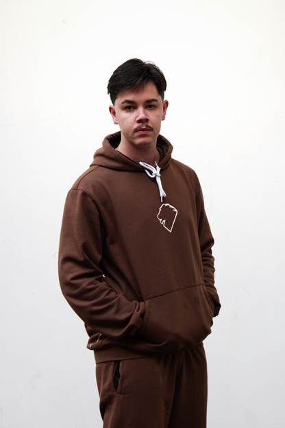 Moletom Canguru Marrom — Drop All-Star