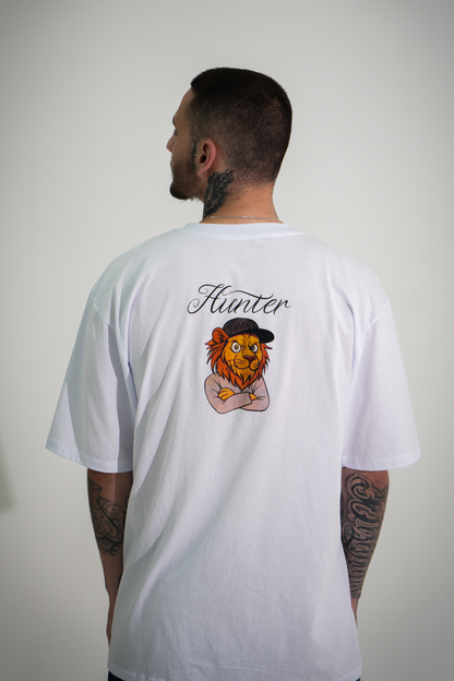 Camiseta Oversized Branca Lisatt x Pereira